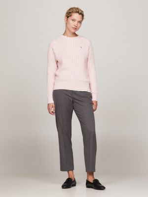 Tommy hilfiger on sale pink sweater