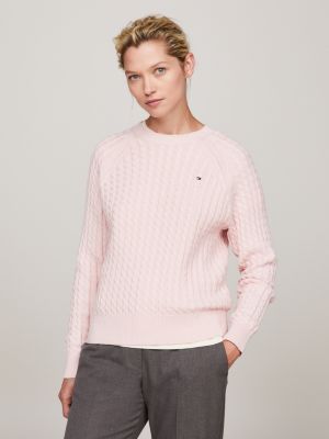 Tommy trui roze new arrivals