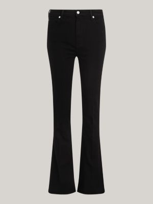 Black High Rise Ray Bootcut Jeans