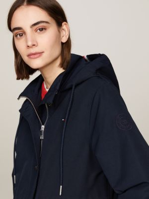 Navy blue cheap parka womens