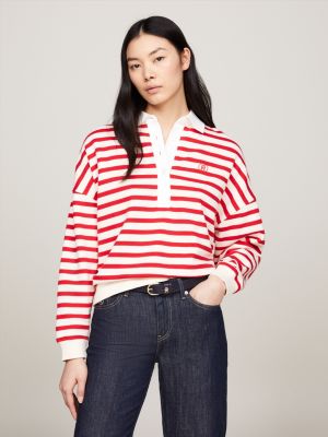 TOMMY HILFIGER Full Sleeve Solid Women Sweatshirt - Buy TOMMY