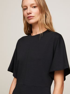 Fit and flare 2025 t shirt dress