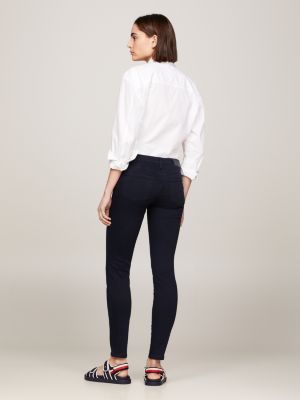 TH Flex Como High Rise Skinny Jeans | Blue | Tommy Hilfiger