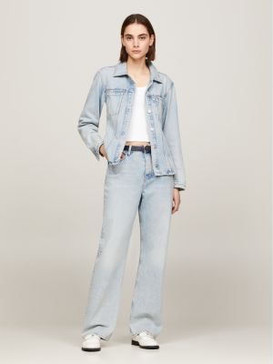 High Rise Slim Straight Jeans | Denim | Tommy Hilfiger