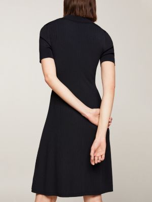 Fit and flare outlet sweater dress