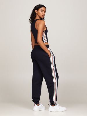 canotta sport th cool blu da donne tommy hilfiger