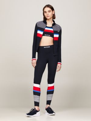 blue sport nahtloser bh mit niedriger stützkraft für damen - tommy hilfiger