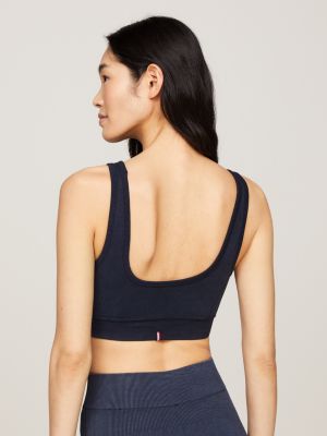 Tommy Hilfiger ESSENTIALS LOW SEAMLESS - Light support sports bra