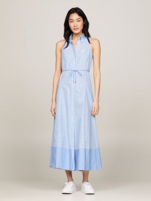 Tommy Hilfiger Crv Seal Aop F&f Knee Dress - Midi dresses 