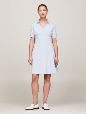 Blue sales polo dress