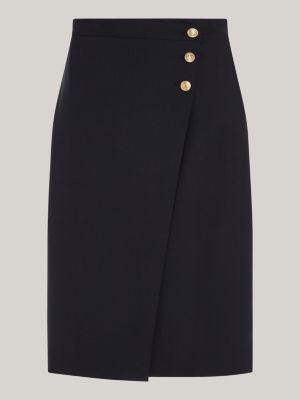 Gold hotsell button skirt