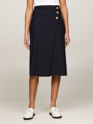 Black winter skirts outlet uk