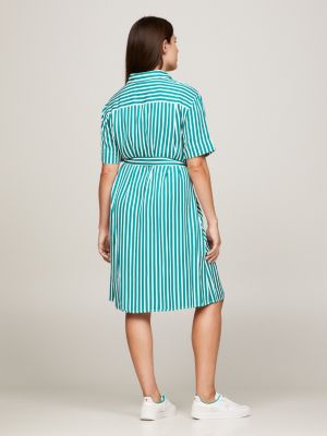 Tommy hilfiger essential store stripe shirt dress