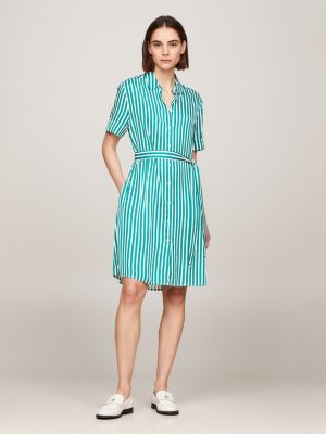 Green tommy cheap hilfiger dress