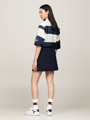 Tommy hilfiger navy blue hot sale skirt