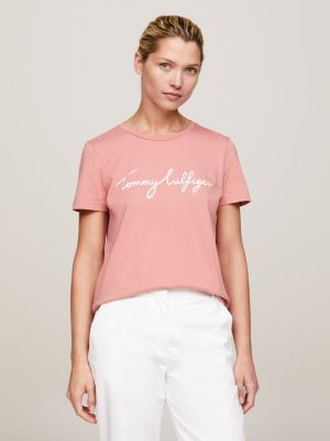Pink T-Shirts | for SI Tommy Hilfiger® Women