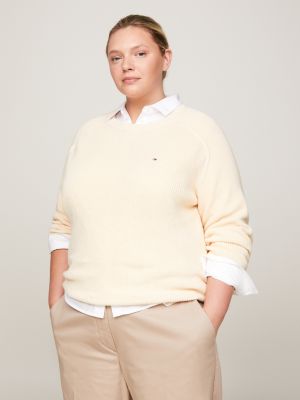 Tommy hilfiger pull jaune new arrivals