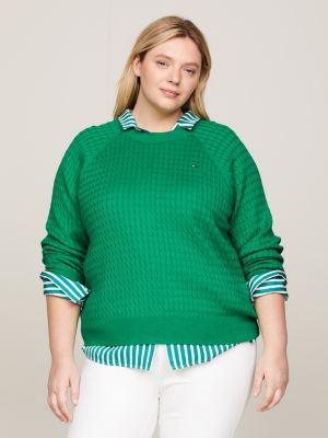 Tommy hilfiger trui discount groen