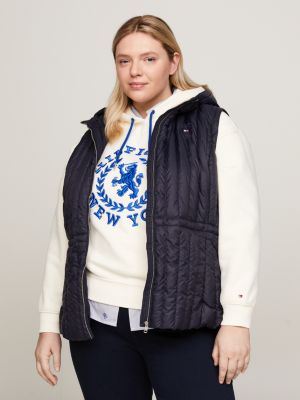 Tommy Hilfiger Gloss Matte Logo Womens Down Puffer Vest - Womens from CHO  Fashion and Lifestyle UK
