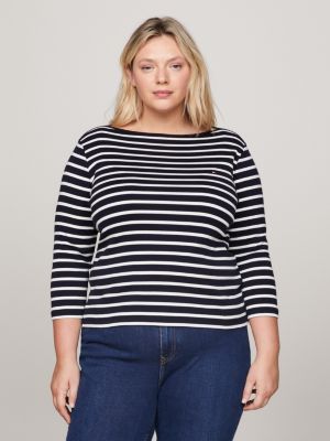 Women's plus size tommy hilfiger t best sale shirts