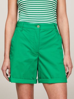 Green chino sales shorts womens