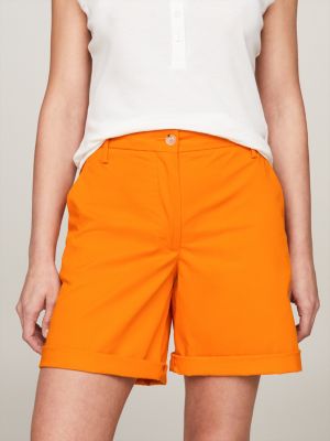 Women's Orange Shorts