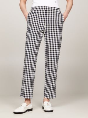 Tommy Hilfiger Plaid Print Skinny Leggings