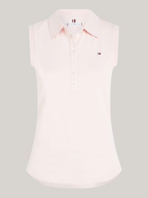 Mouwloze polo sale