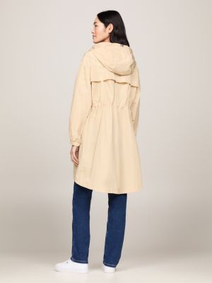 Parka coupe vent decontractee Beige Tommy Hilfiger