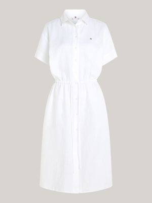 Robe blanche tommy hilfiger sale