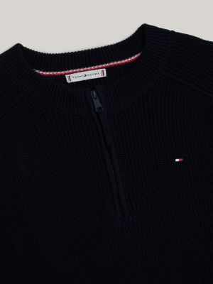 Black tommy hilfiger jumper online