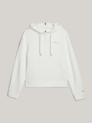 Adaptive 1985 Collection Signature Hoody White Tommy Hilfiger