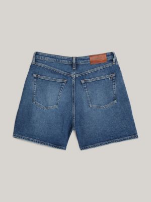 Adaptive High Rise Denim Shorts