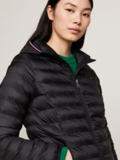 Lightweight Padded Hooded Jacket — Black 5