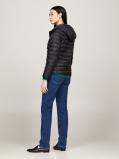 Lightweight Padded Hooded Jacket — Black 7