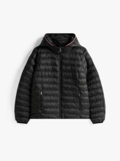 Lightweight Padded Hooded Jacket — Black 8