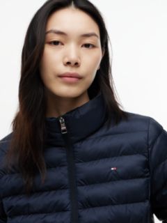 Lightweight Padded Hooded Jacket — Blue 3