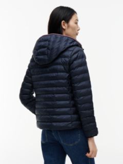 Lightweight Padded Hooded Jacket — Blue 6