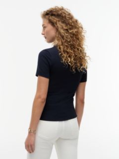 Heritage Slim Fit Polo Shirt — Blue 5