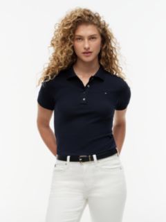 Heritage Slim Fit Polo Shirt — Blue 1