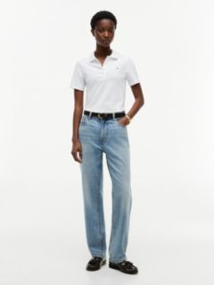 Heritage Slim Fit Polo Shirt — White 2