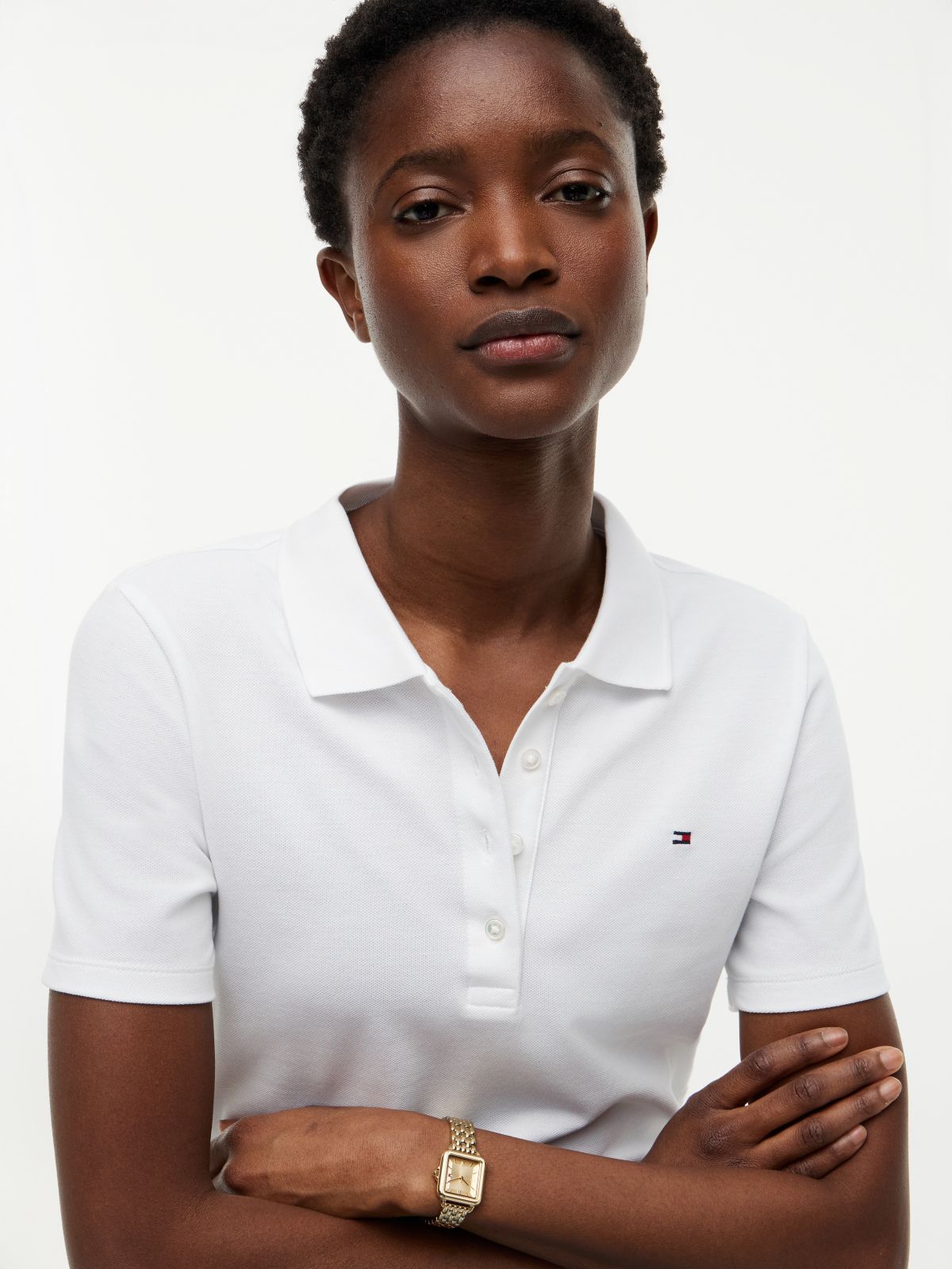 Heritage Slim Fit Polo Shirt — White