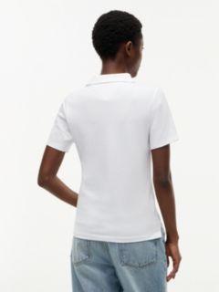 Heritage Slim Fit Polo Shirt — White 5