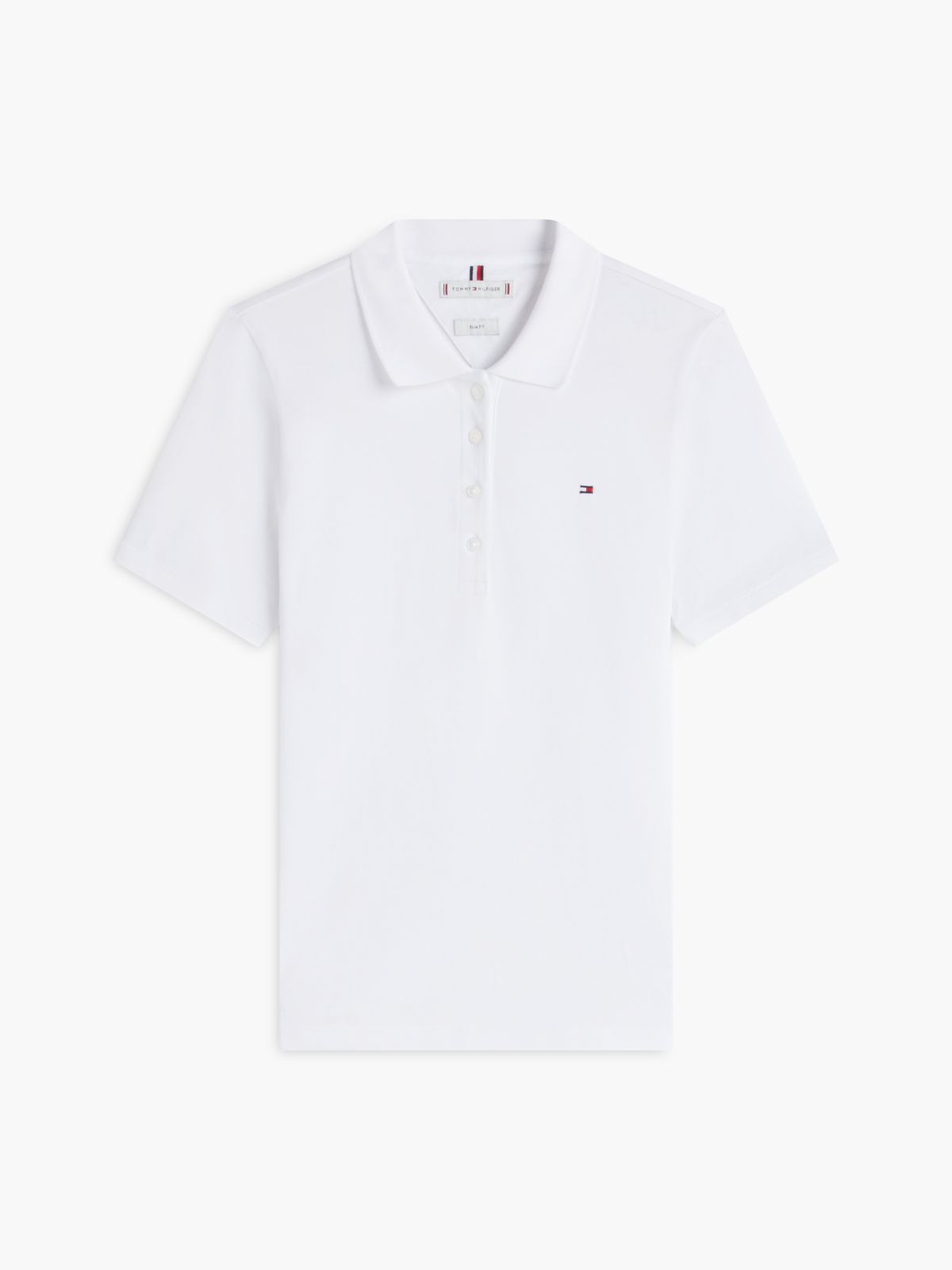 Heritage Slim Fit Polo Shirt — White