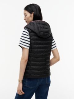 Down-Filled Quilted Vest — Black 4