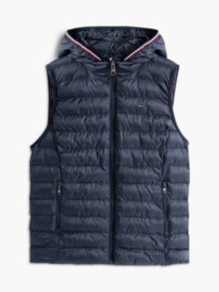Down-Filled Quilted Vest — Blue 9