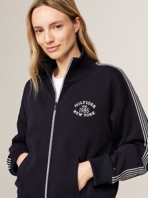 Sport Varsity Zip Thru Track Jacket