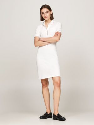 Polo white dress deals