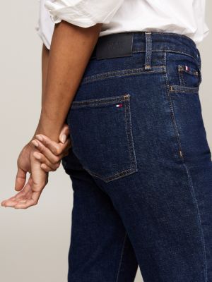 blue mid rise bootcut jeans for women tommy hilfiger