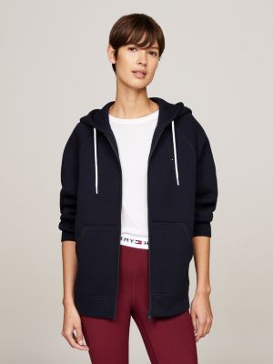 Black tommy hilfiger hoodie women's best sale